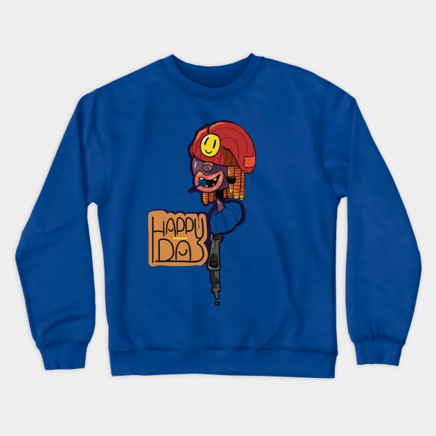 Happy day Crewneck Sweatshirt by Awesome you